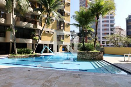 Área comum - Piscina de apartamento para alugar com 4 quartos, 126m² em Jardim Praiano, Guarujá