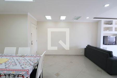 Sala de apartamento para alugar com 4 quartos, 126m² em Jardim Praiano, Guarujá
