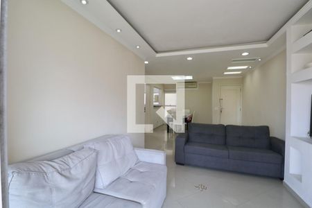 Sala de apartamento para alugar com 4 quartos, 126m² em Jardim Praiano, Guarujá
