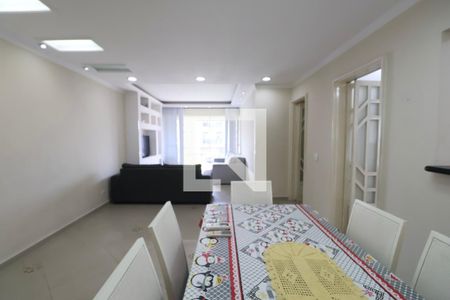 Sala de apartamento para alugar com 4 quartos, 126m² em Jardim Praiano, Guarujá