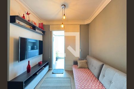 Sala de apartamento à venda com 3 quartos, 62m² em Vila Curuçá, Santo André