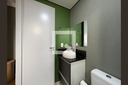 Banheiro da Suíte de apartamento à venda com 3 quartos, 62m² em Vila Curuçá, Santo André