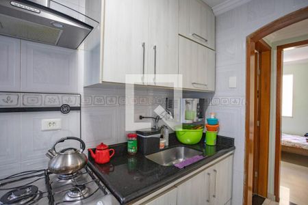 Cozinha de apartamento à venda com 2 quartos, 46m² em Conceição, Diadema
