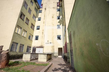 Fachada do bloco de apartamento à venda com 2 quartos, 46m² em Conceição, Diadema