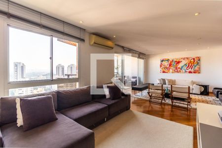 Sala de apartamento à venda com 3 quartos, 162m² em Pinheiros, São Paulo