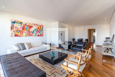 Sala de apartamento à venda com 3 quartos, 162m² em Pinheiros, São Paulo