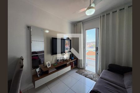 Sala de apartamento à venda com 2 quartos, 104m² em Jardim Silvana, Santo André