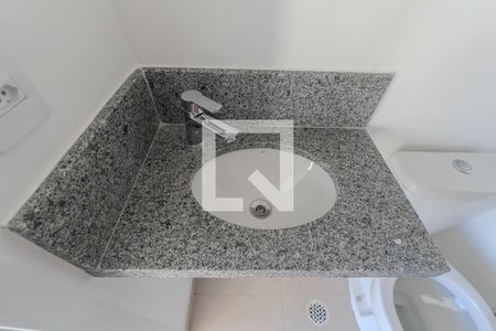 Banheiro de kitnet/studio à venda com 1 quarto, 22m² em Consolação, São Paulo