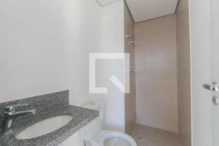 Banheiro de kitnet/studio à venda com 1 quarto, 22m² em Consolação, São Paulo