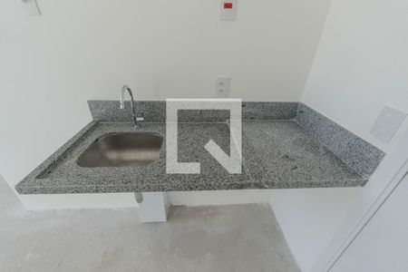 Cozinha de kitnet/studio à venda com 1 quarto, 22m² em Consolação, São Paulo