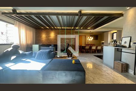 Sala de apartamento à venda com 4 quartos, 150m² em Cruzeiro, Belo Horizonte