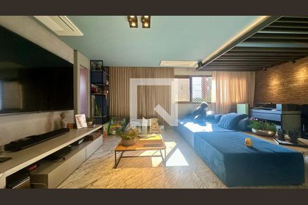 Sala de apartamento à venda com 4 quartos, 150m² em Cruzeiro, Belo Horizonte