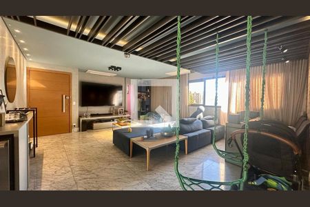 Sala de apartamento à venda com 4 quartos, 150m² em Cruzeiro, Belo Horizonte