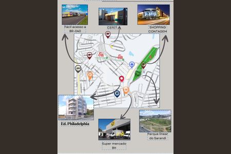 Apartamento à venda com 3 quartos, 145m² em Cabral, Contagem