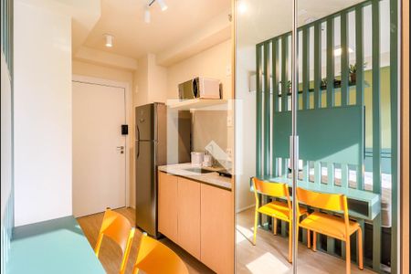 Studio de kitnet/studio para alugar com 1 quarto, 23m² em Jardim das Acacias, São Paulo