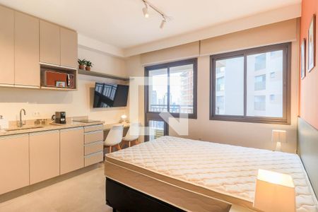 Studio de kitnet/studio para alugar com 1 quarto, 23m² em Jardim das Acacias, São Paulo