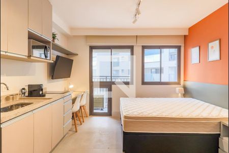 Studio de kitnet/studio para alugar com 1 quarto, 23m² em Jardim das Acacias, São Paulo