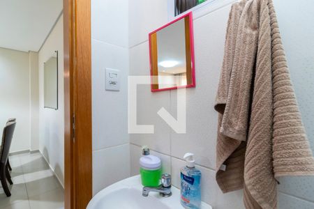 Lavabo da Sala de Jantar de casa de condomínio à venda com 3 quartos, 98m² em Vila Prado, São Paulo