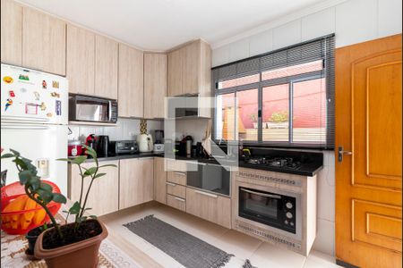 Cozinha de casa de condomínio à venda com 3 quartos, 98m² em Vila Prado, São Paulo