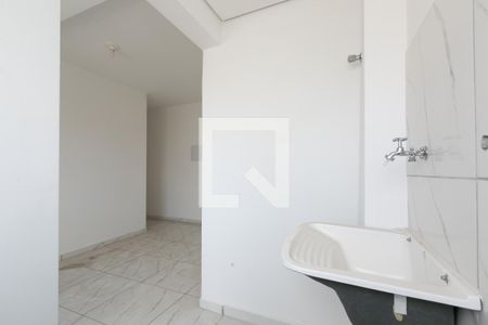 Área de Serviço de apartamento à venda com 2 quartos, 47m² em Vila Carmosina, São Paulo
