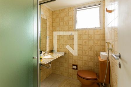 Banheiro de apartamento à venda com 1 quarto, 53m² em Indianópolis, São Paulo