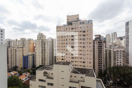Vista de apartamento à venda com 1 quarto, 53m² em Indianópolis, São Paulo