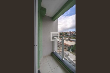 Varanda da Sala de apartamento para alugar com 2 quartos, 42m² em Santo Cristo, Rio de Janeiro