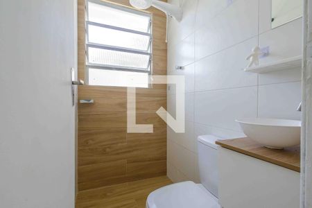 Banheiro de kitnet/studio para alugar com 1 quarto, 30m² em Recreio dos Bandeirantes, Rio de Janeiro