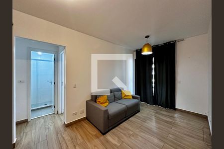 Sala de apartamento à venda com 1 quarto, 52m² em Jardim Santo Amaro, São Paulo