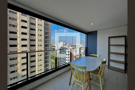 Sacada de apartamento à venda com 1 quarto, 52m² em Jardim Santo Amaro, São Paulo