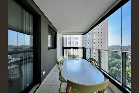 Sacada de apartamento à venda com 1 quarto, 52m² em Jardim Santo Amaro, São Paulo
