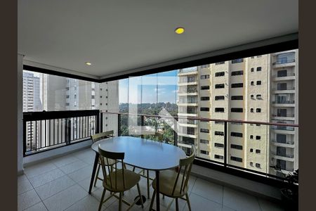 Sacada de apartamento à venda com 1 quarto, 52m² em Jardim Santo Amaro, São Paulo