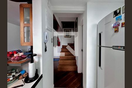 Cozinha de apartamento à venda com 1 quarto, 50m² em Brooklin, São Paulo