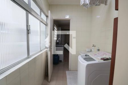 Área de Serviço de apartamento para alugar com 3 quartos, 126m² em Tortuga, Guarujá