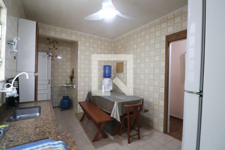 Cozinha de apartamento para alugar com 3 quartos, 126m² em Tortuga, Guarujá