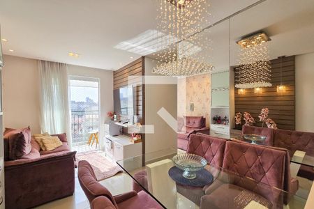 Sala de apartamento à venda com 3 quartos, 58m² em Bairro dos Casa, São Bernardo do Campo