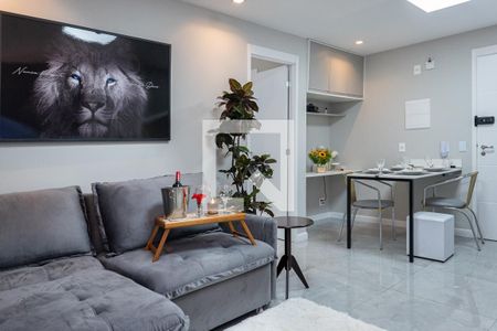 Sala de apartamento para alugar com 1 quarto, 40m² em Jardim Independência (são Paulo), São Paulo