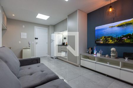 Sala de apartamento para alugar com 1 quarto, 40m² em Jardim Independência (são Paulo), São Paulo