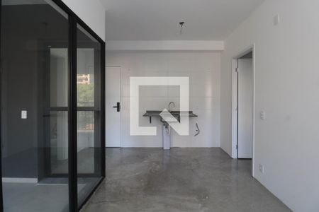 Sala/Cozinha de apartamento à venda com 1 quarto, 37m² em Pinheiros, São Paulo