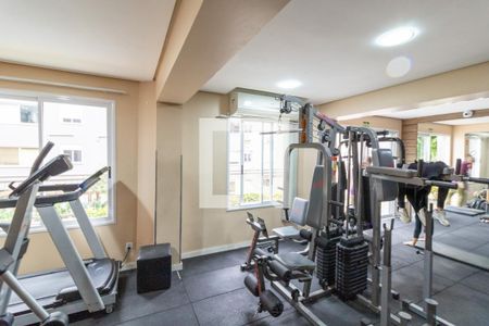Área comum - Academia de apartamento à venda com 3 quartos, 75m² em Medianeira, Porto Alegre