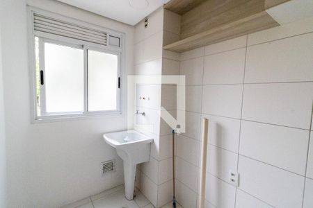 Cozinha e Área de Serviço de apartamento à venda com 3 quartos, 75m² em Medianeira, Porto Alegre