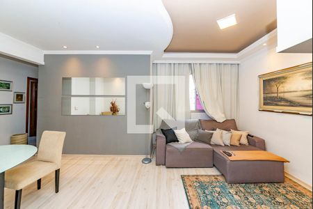 Sala de apartamento à venda com 3 quartos, 95m² em Estoril, Belo Horizonte