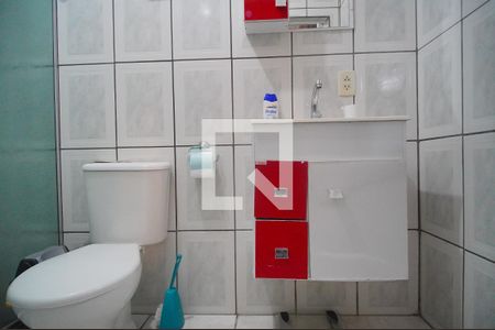 Banheiro da Suíte de casa à venda com 3 quartos, 150m² em Operário, Novo Hamburgo