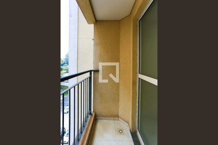 Varanda da Sala de apartamento à venda com 2 quartos, 50m² em Vila Andrade, São Paulo