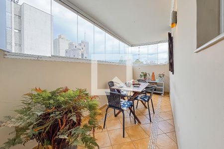 Varanda da Sala de apartamento à venda com 3 quartos, 200m² em Ipiranga, São Paulo