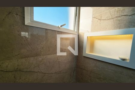 Banheiro da Suíte de apartamento à venda com 3 quartos, 242m² em Parque do Colégio, Jundiaí