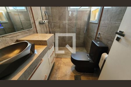 Banheiro da Suíte de apartamento à venda com 3 quartos, 242m² em Parque do Colégio, Jundiaí