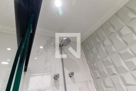 Banheiro da Suíte 1 - chuveiro de apartamento à venda com 3 quartos, 134m² em Parque Reboucas, São Paulo