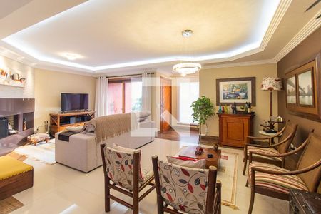 Sala de casa de condomínio à venda com 3 quartos, 382m² em Cristal, Porto Alegre