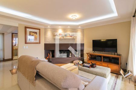 Sala de casa de condomínio à venda com 3 quartos, 382m² em Cristal, Porto Alegre